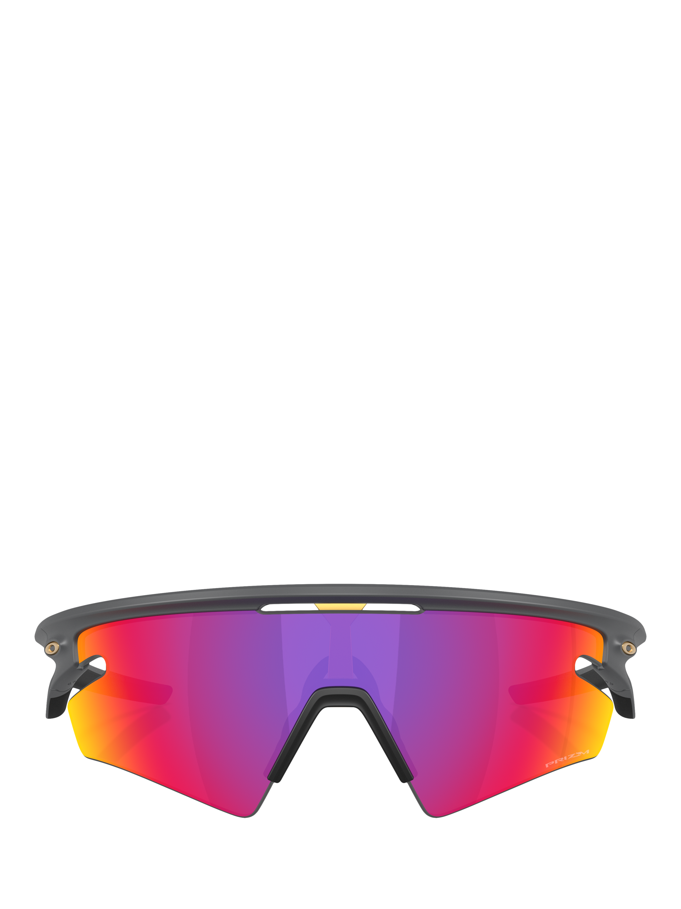 Product image 2 of 8, which shows Oakley OO9499 Unisex Irregular Sunglasses, Grey/Purple