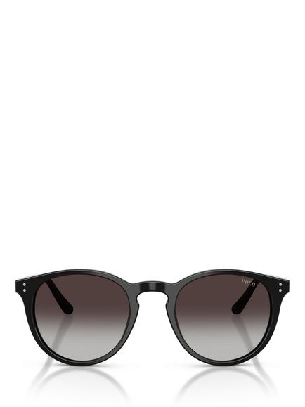 Ralph Lauren Polo Ralph Lauren PH4110 Men's Oval Sunglasses, Black/Grey Gradient - view 2, Black/Grey Gradient