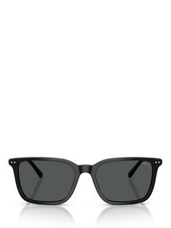 Polo Ralph Lauren PH4226 Men's Pillow Sunglasses - view 2, Black/Grey