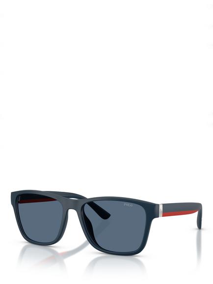 Ralph Lauren Polo Ralph Lauren PH4229 Men's Square Sunglasses, Blue, Blue