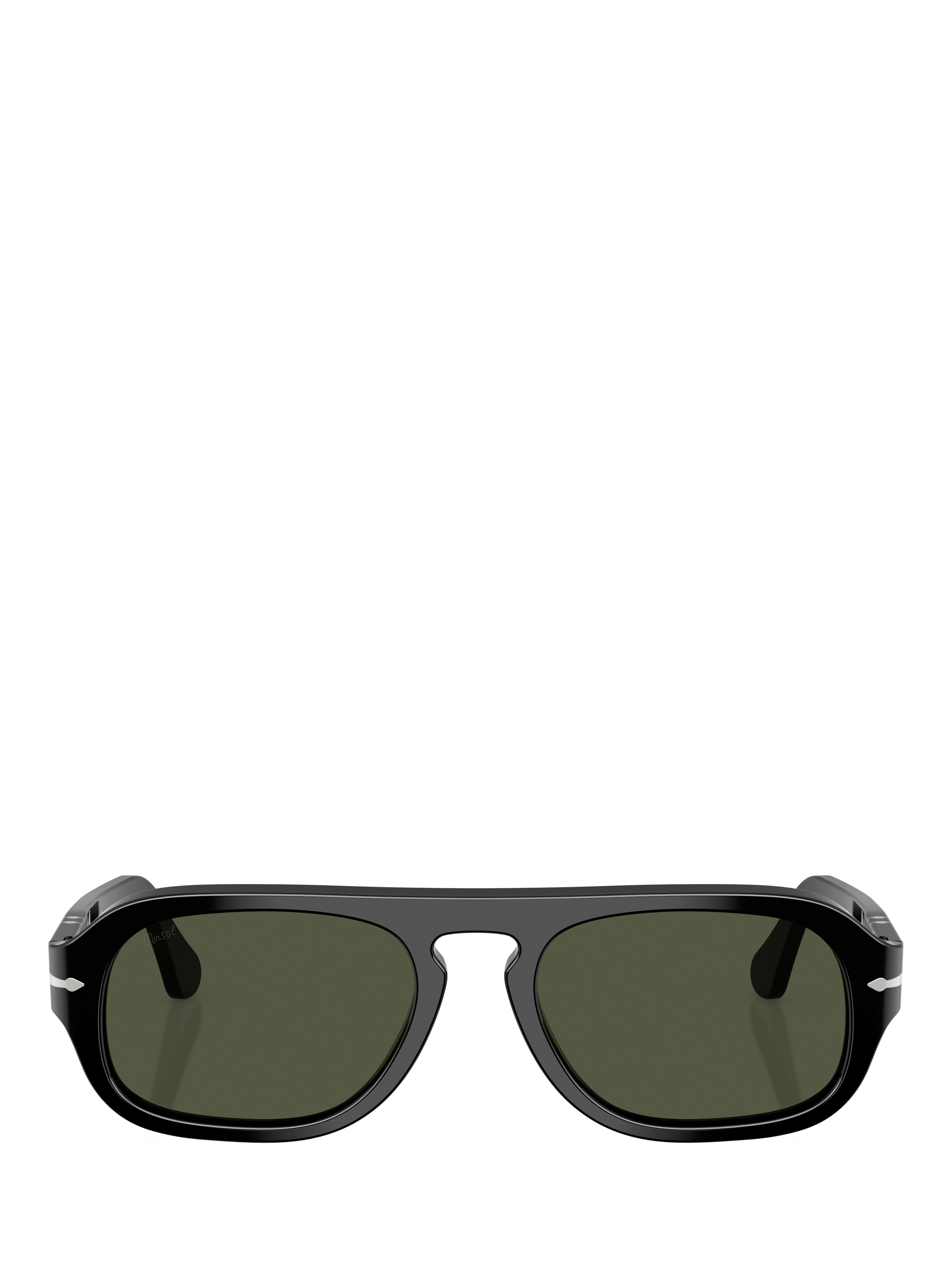 Product image 2 of 6, which shows Persol PO3369 Round Sunglasses, Black/Grey