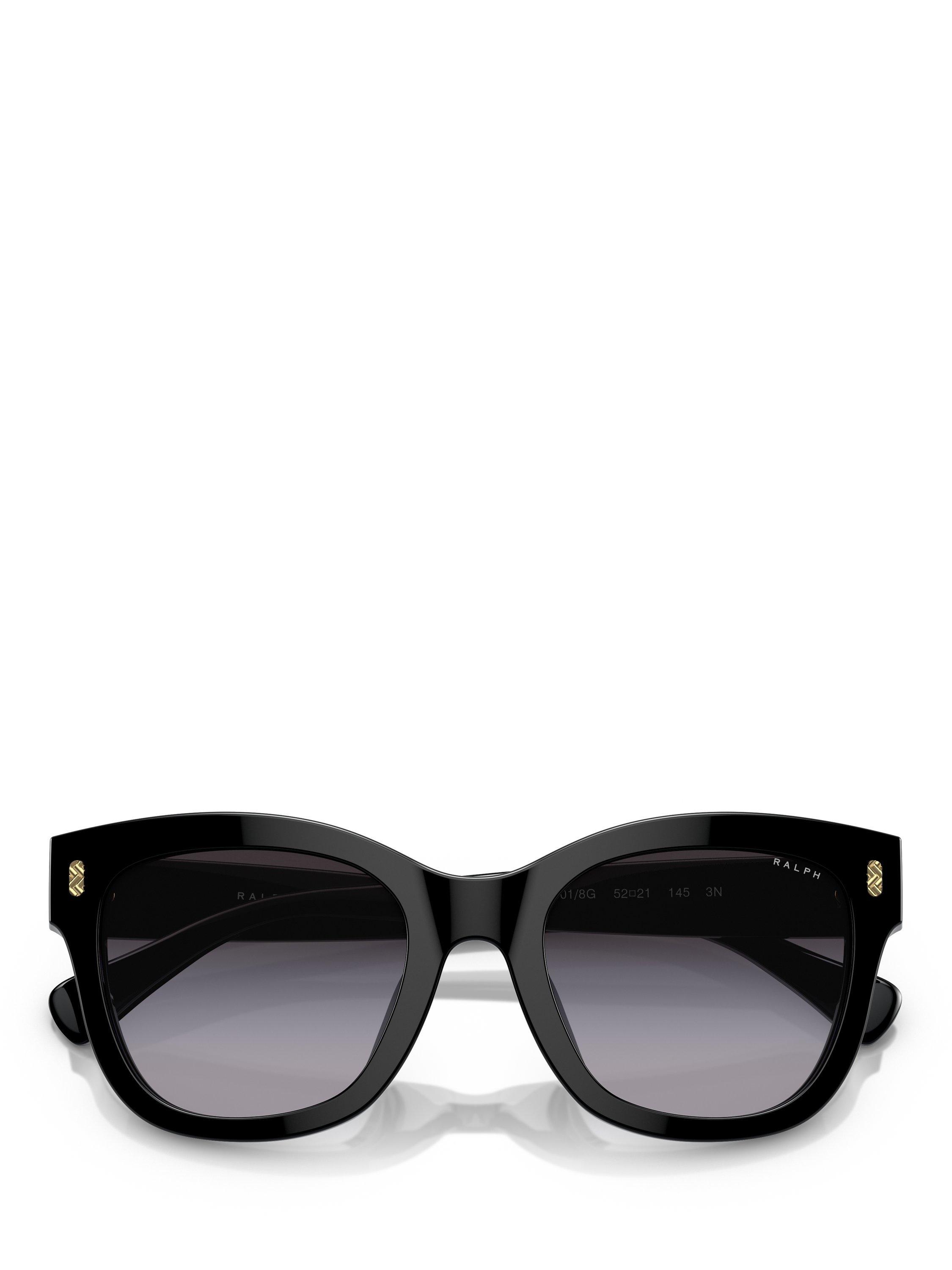 Product image 5 of 5, which shows Ralph Lauren RA5301 Women's Oval Sunglasses, Black Gradient