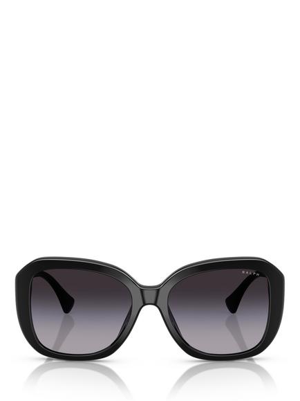 Ralph Lauren RA5321 Women's Square Sunglasses, Black/Grey Gradient - view 2, Black/Grey Gradient