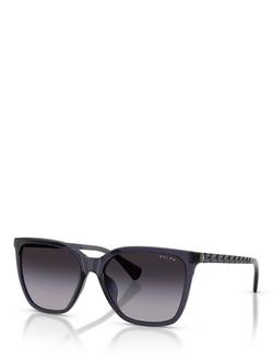 Ralph Lauren RA5328 Women's D-Frame Sunglasses, Violet, Violet