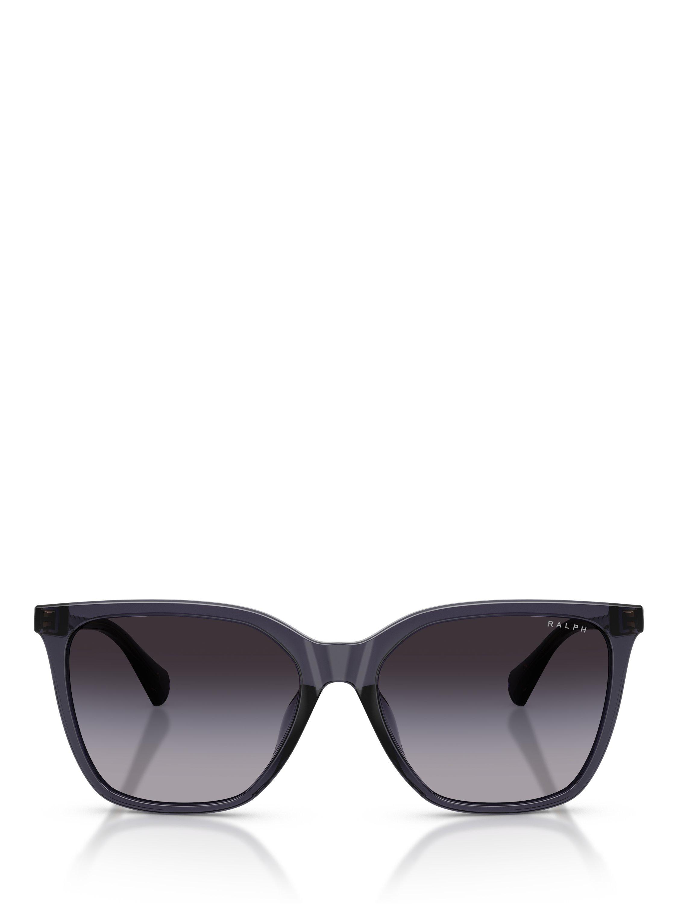 Product image 2 of 5, which shows Ralph Lauren RA5328 Women's D-Frame Sunglasses, Violet