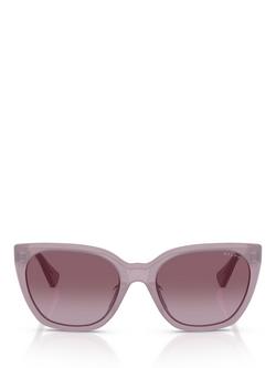 Ralph Lauren RA5330 Women's Butterfly Sunglasses - view 2, Violet/Pink Gradient