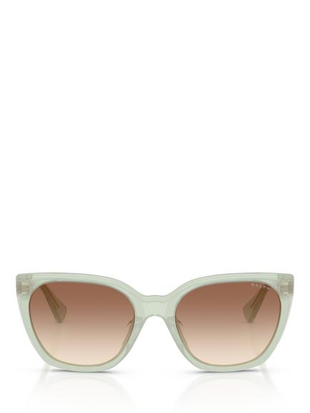Ralph Lauren RA5330 Women's Butterfly Sunglasses, Green - view 2, Green