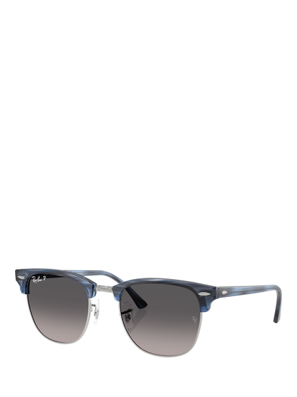 Ray-Ban RB3016 Square Sunglasses, Blue/Grey, Blue/Grey