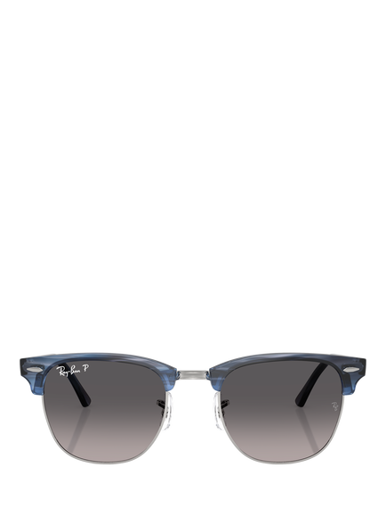 Ray-Ban RB3016 Square Sunglasses, Blue/Grey - view 2, Blue/Grey