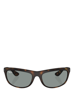 Ray-Ban RB4089 Rectangular Sunglasses, Havana/Brown - view 2, Havana/Brown