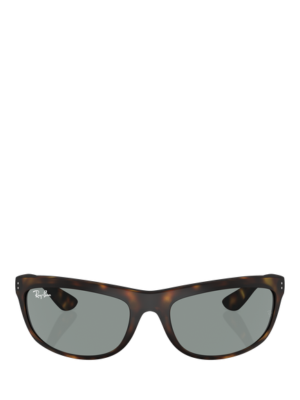 Ray-Ban RB4089 Rectangular Sunglasses, Havana/Brown - view 2, Havana/Brown
