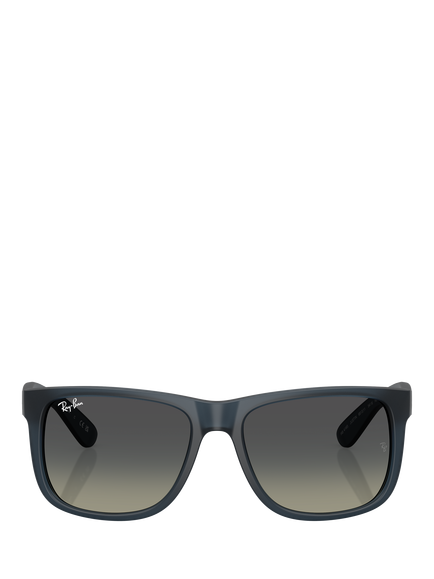 Ray-Ban RB4165 Square Sunglasses, Blue/Grey - view 2, Blue/Grey