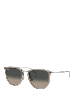 Ray-Ban RB4451 Angular Sunglasses, Grey, Grey