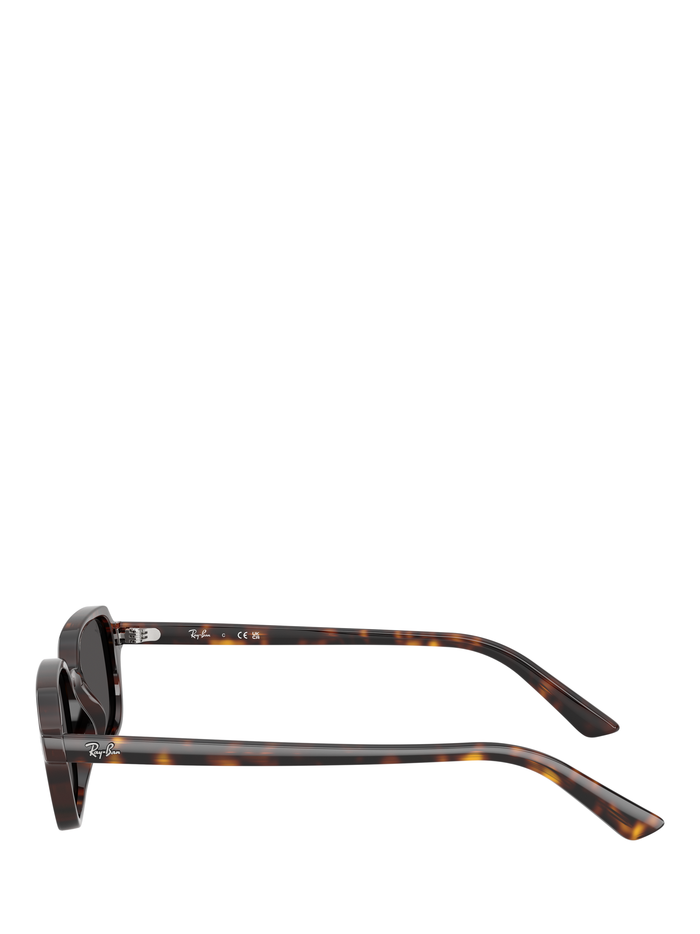 Product image 3 of 6, which shows Ray-Ban RB4455 Pillow Sunglasses, Havana/Brown
