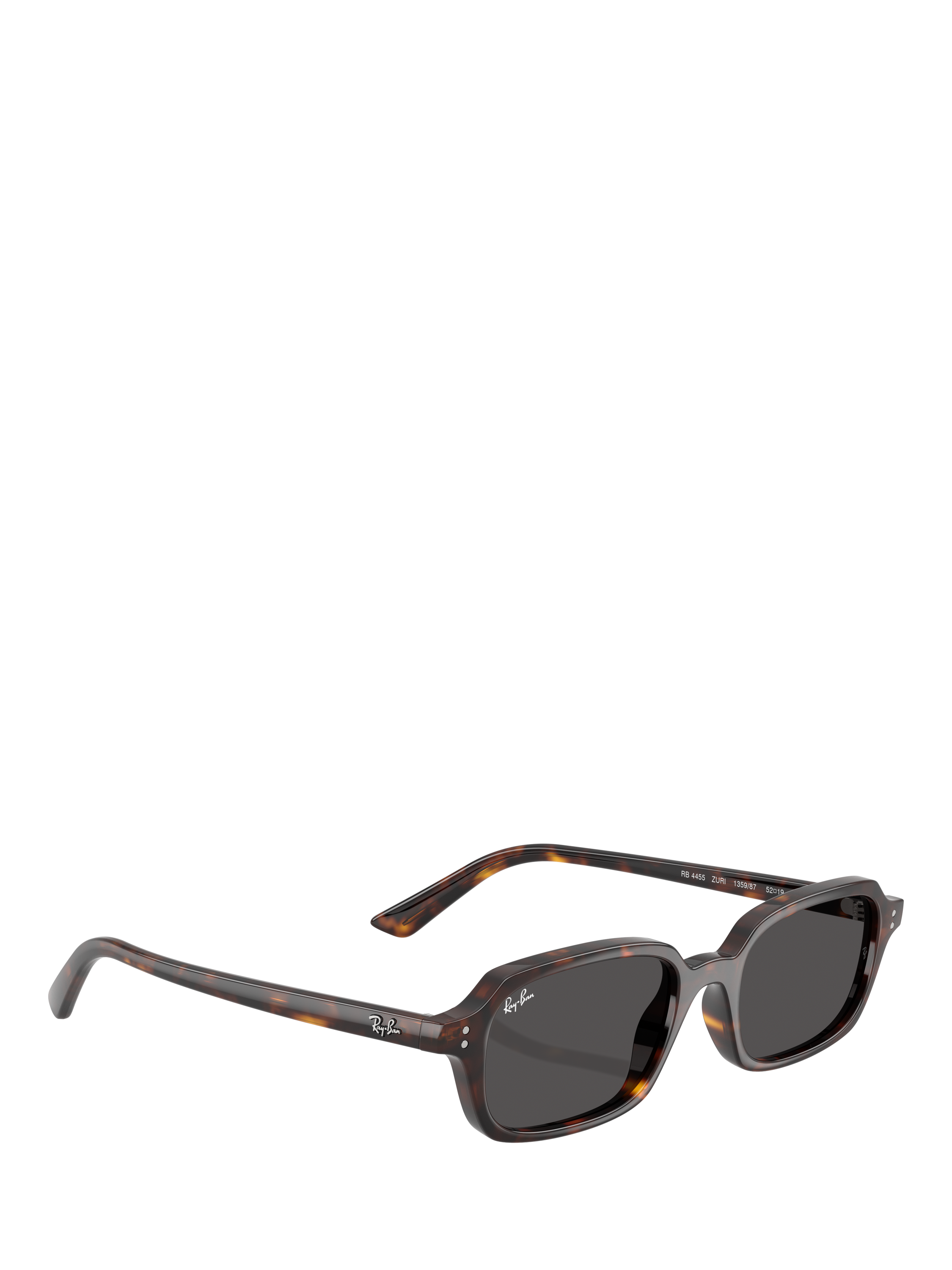 Product image 6 of 6, which shows Ray-Ban RB4455 Pillow Sunglasses, Havana/Brown