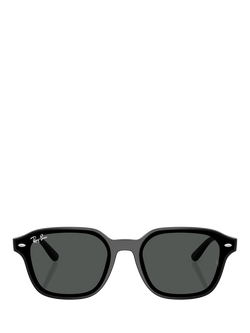 Ray-Ban RB4458 Square Sunglasses, Black - view 2, Black