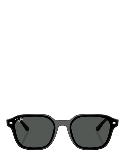 Ray-Ban RB4458 Square Sunglasses, Black - view 2, Black
