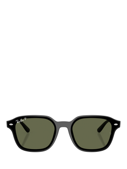 Ray-Ban RB4458 Square Sunglasses, Black - view 2, Black