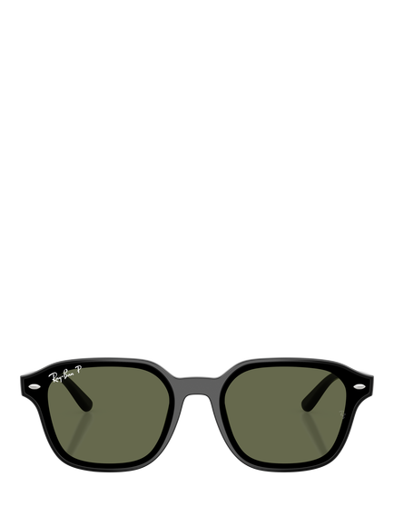 Ray-Ban RB4458 Square Sunglasses, Black - view 2, Black