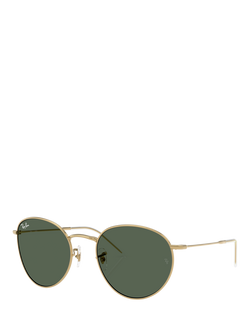 Ray-Ban RBR0103 Phantos Sunglasses, Gold/Grey, Gold/Grey
