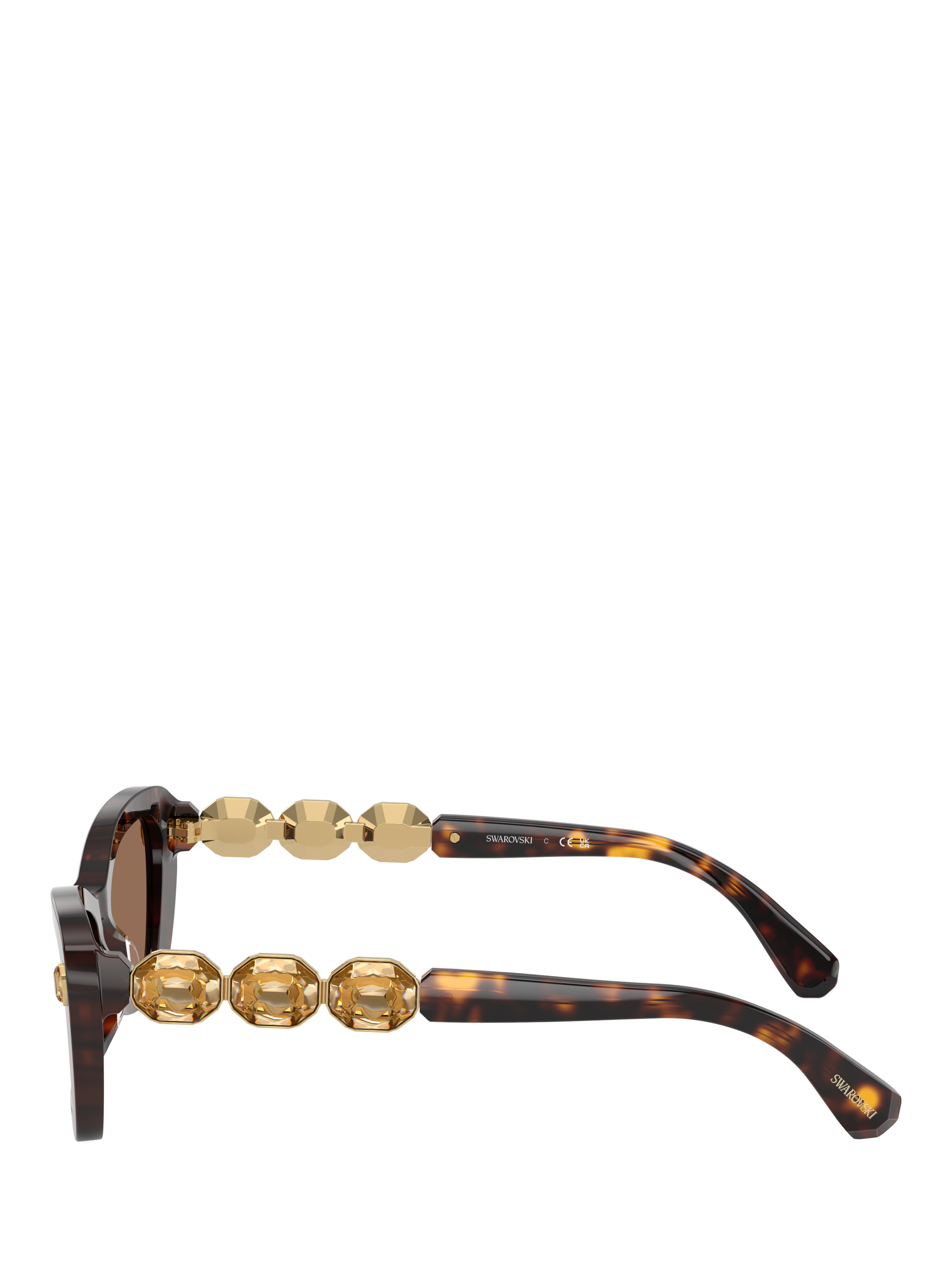 Product image 3 of 5, which shows Swarovski SK6033 Women's Irregular Sunglasses