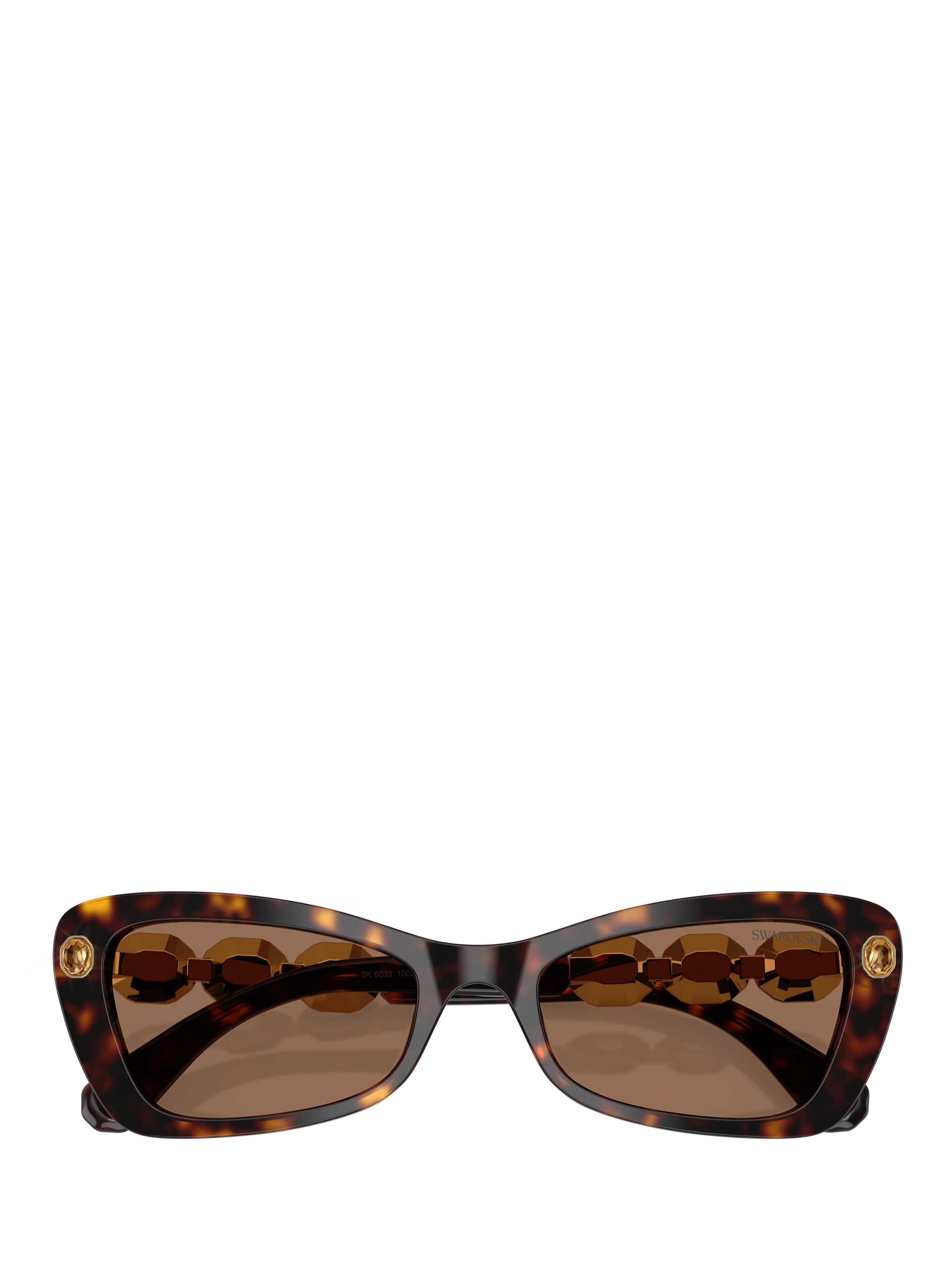 Product image 5 of 5, which shows Swarovski SK6033 Women's Irregular Sunglasses