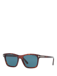 TOM FORD TR001977 Men's Square Sunglasses, Tortoiseshell