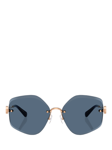 Tory Burch TY6111 Women's Irregular Sunglasses - view 2, Pink