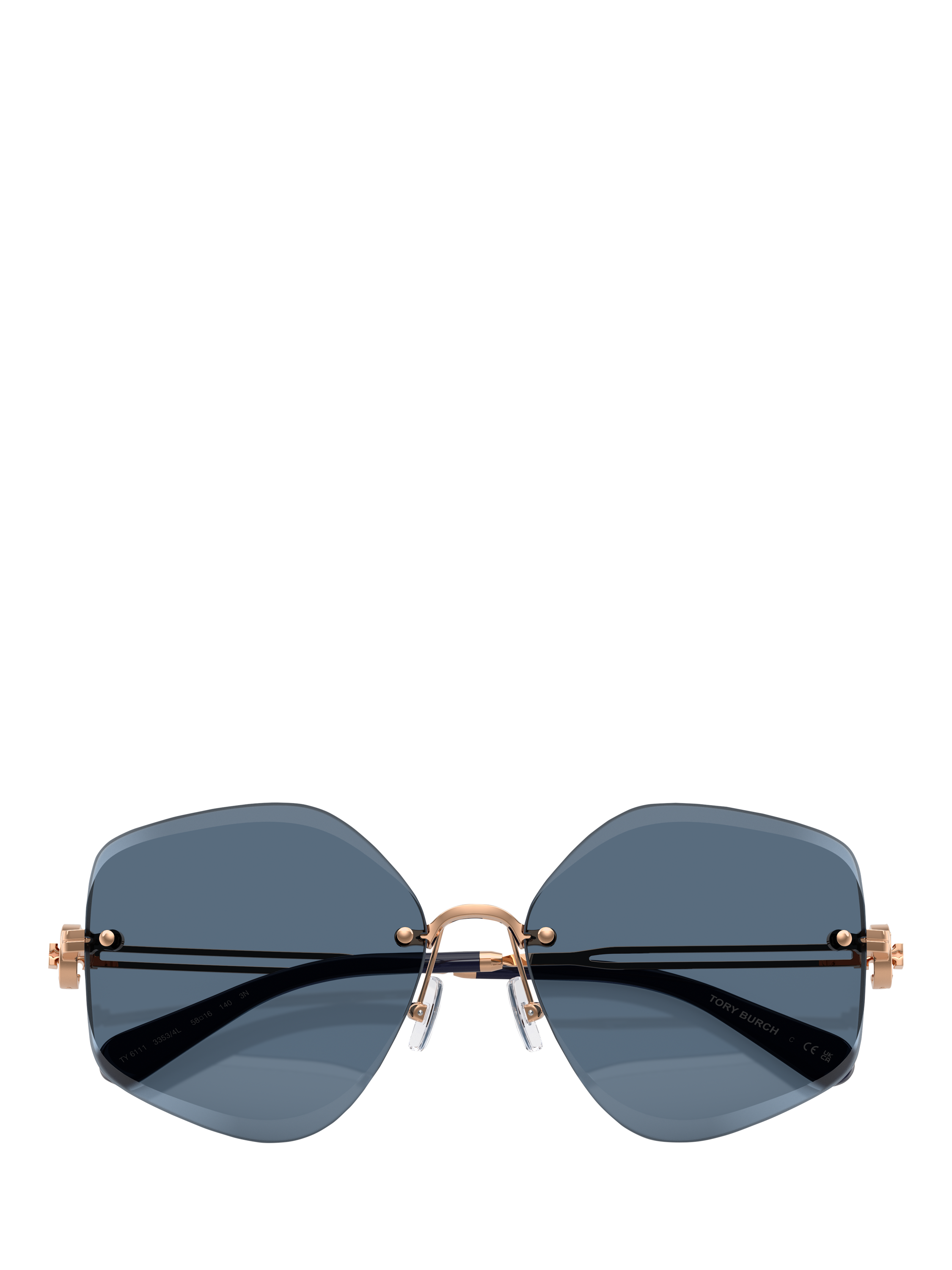 Product image 5 of 5, which shows Tory Burch TY6111 Women's Irregular Sunglasses