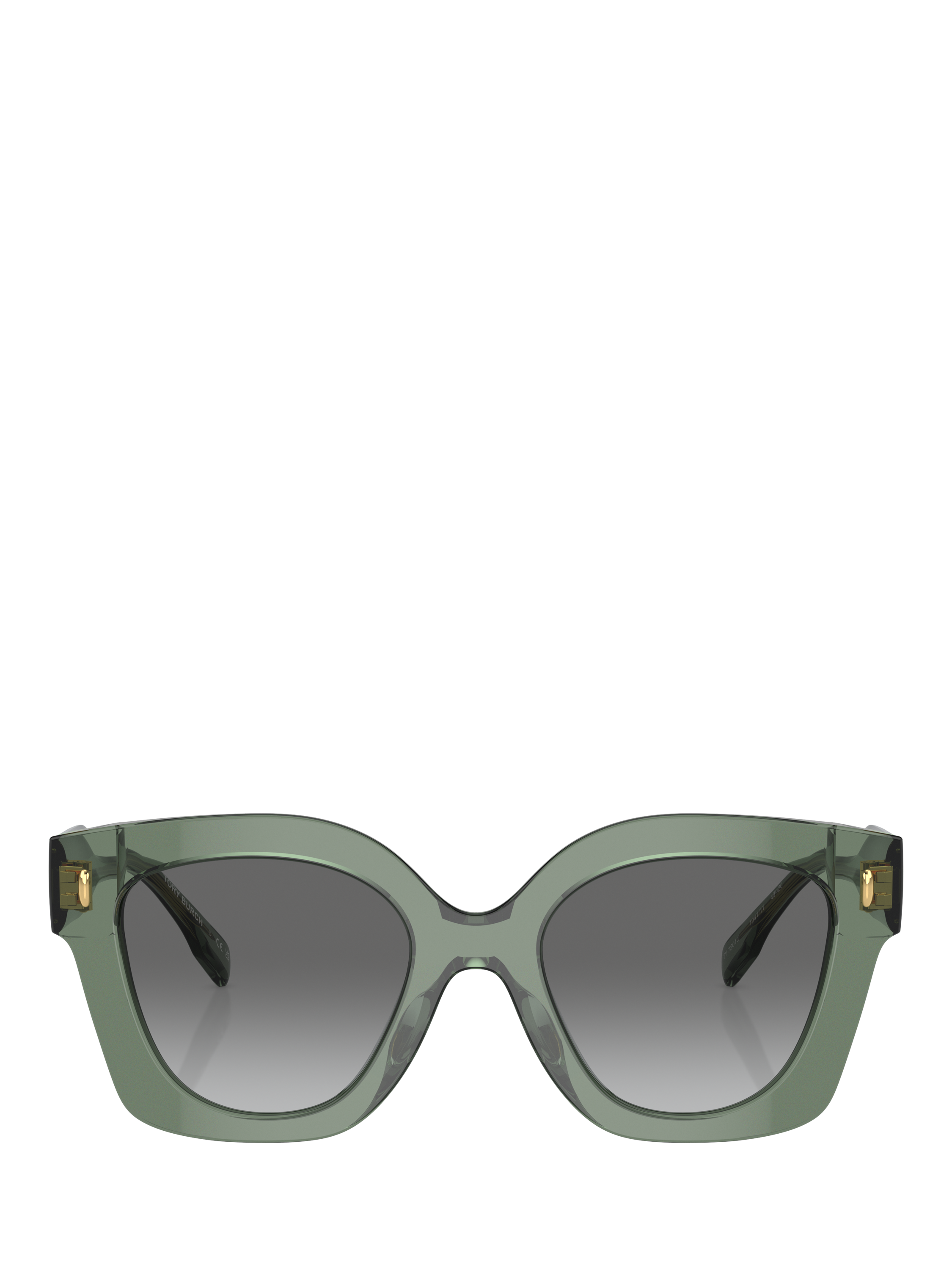 Product image 2 of 5, which shows Tory Burch TY7201 Women's Irregular Sunglasses, Green