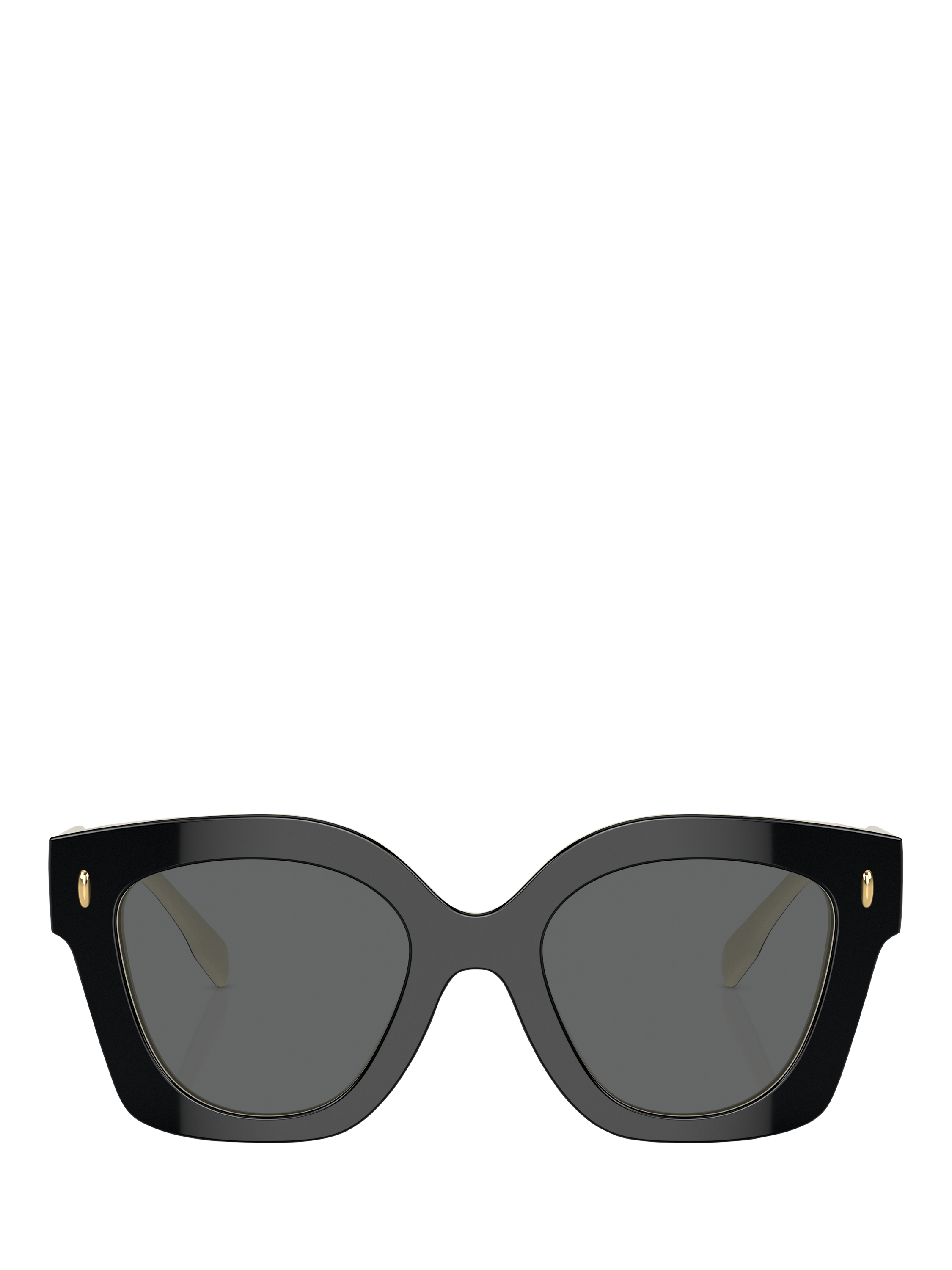 Product image 2 of 5, which shows Tory Burch TY7201 Women's Irregular Sunglasses, Black