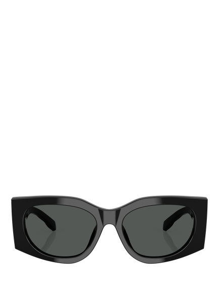 Tory Burch TY7221 Women's Irregular Sunglasses, Black - view 2, Black