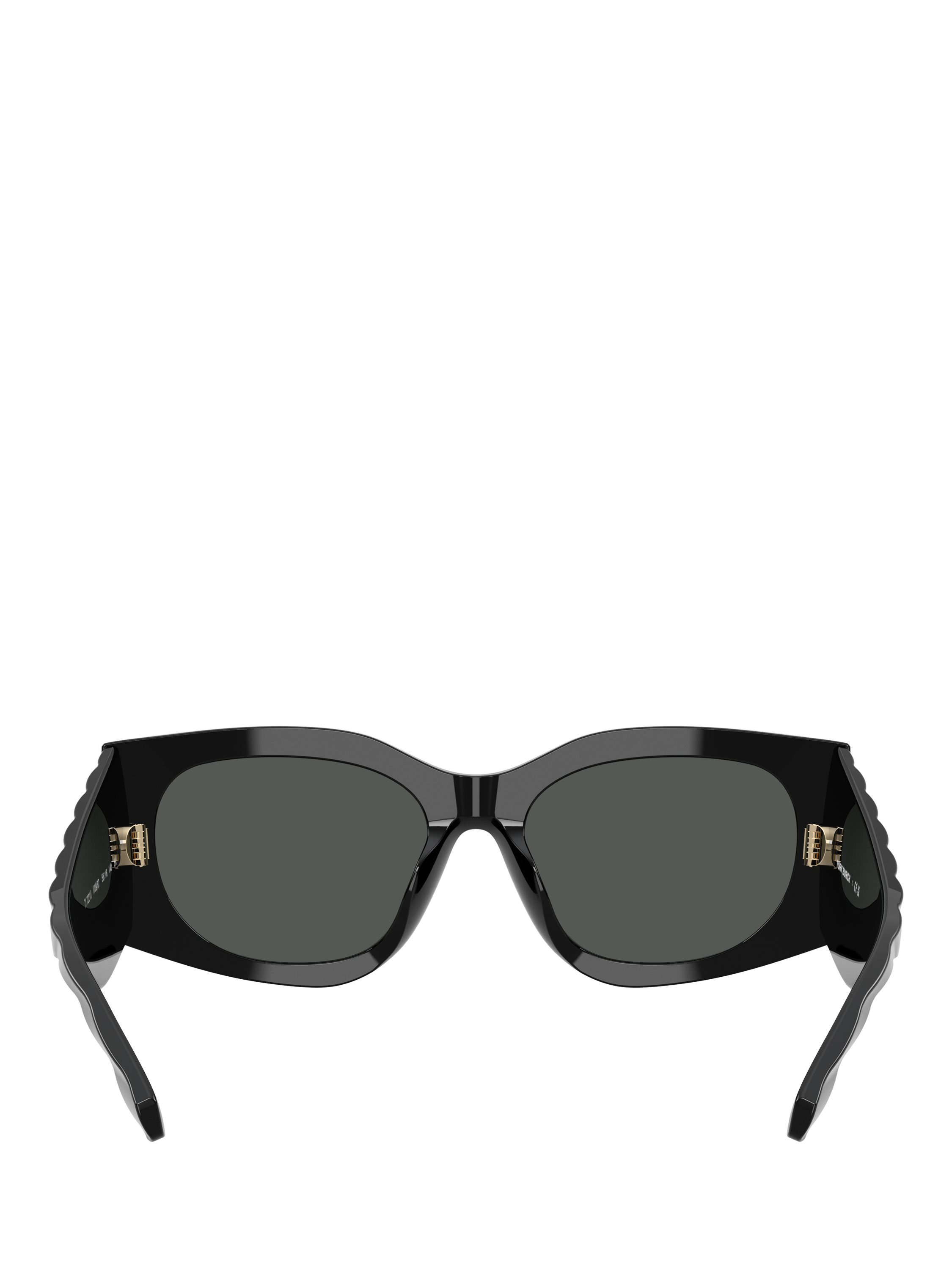Product image 4 of 5, which shows Tory Burch TY7221 Women's Irregular Sunglasses, Black