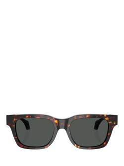 Versace VE4486 Men's Square Sunglasses - view 2, Havana/Grey