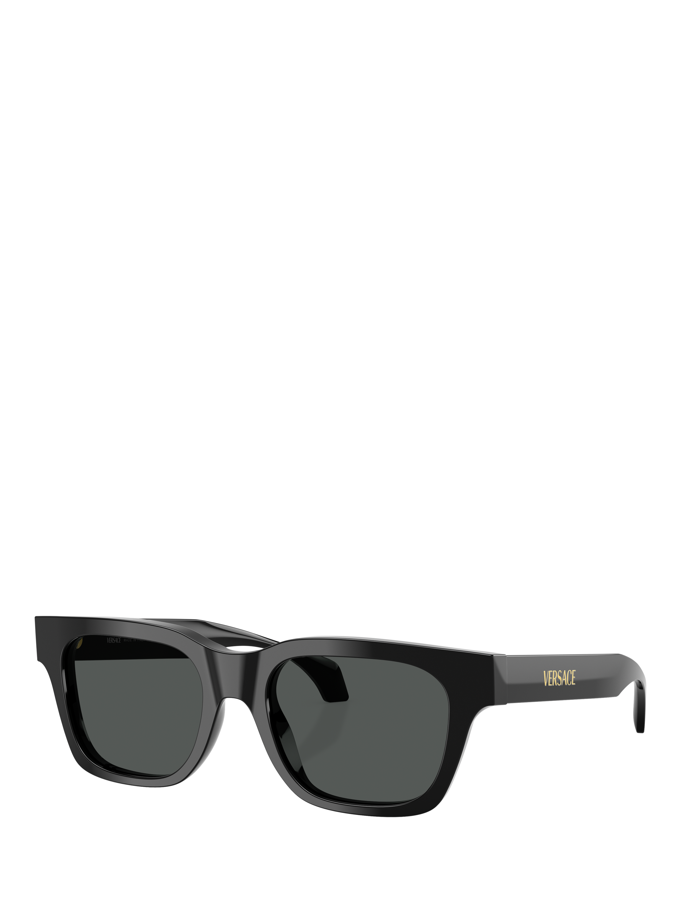 Product image 1 of 5, which shows Versace VE4486 Men's Square Sunglasses, Black/Grey