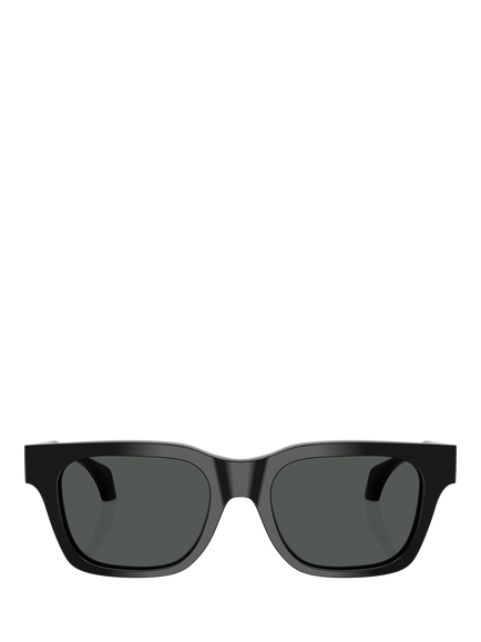 Versace VE4486 Men's Square Sunglasses - view 2, Black/Grey