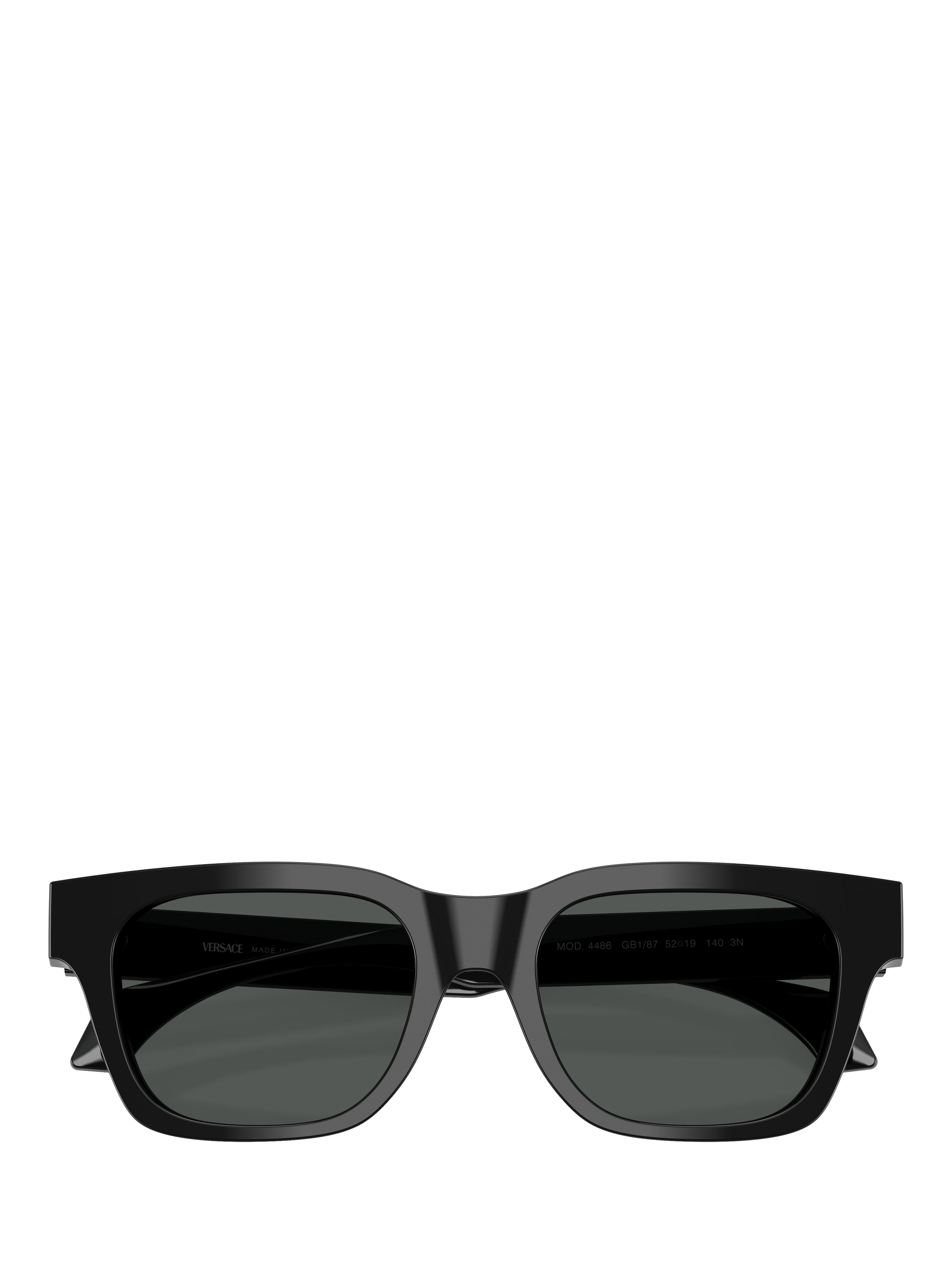 Product image 5 of 5, which shows Versace VE4486 Men's Square Sunglasses, Black/Grey