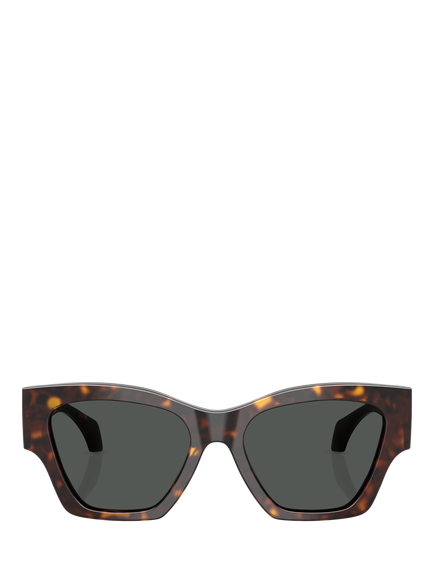 Versace VE4492U Women's Square Sunglasses - view 2, Havana/Grey