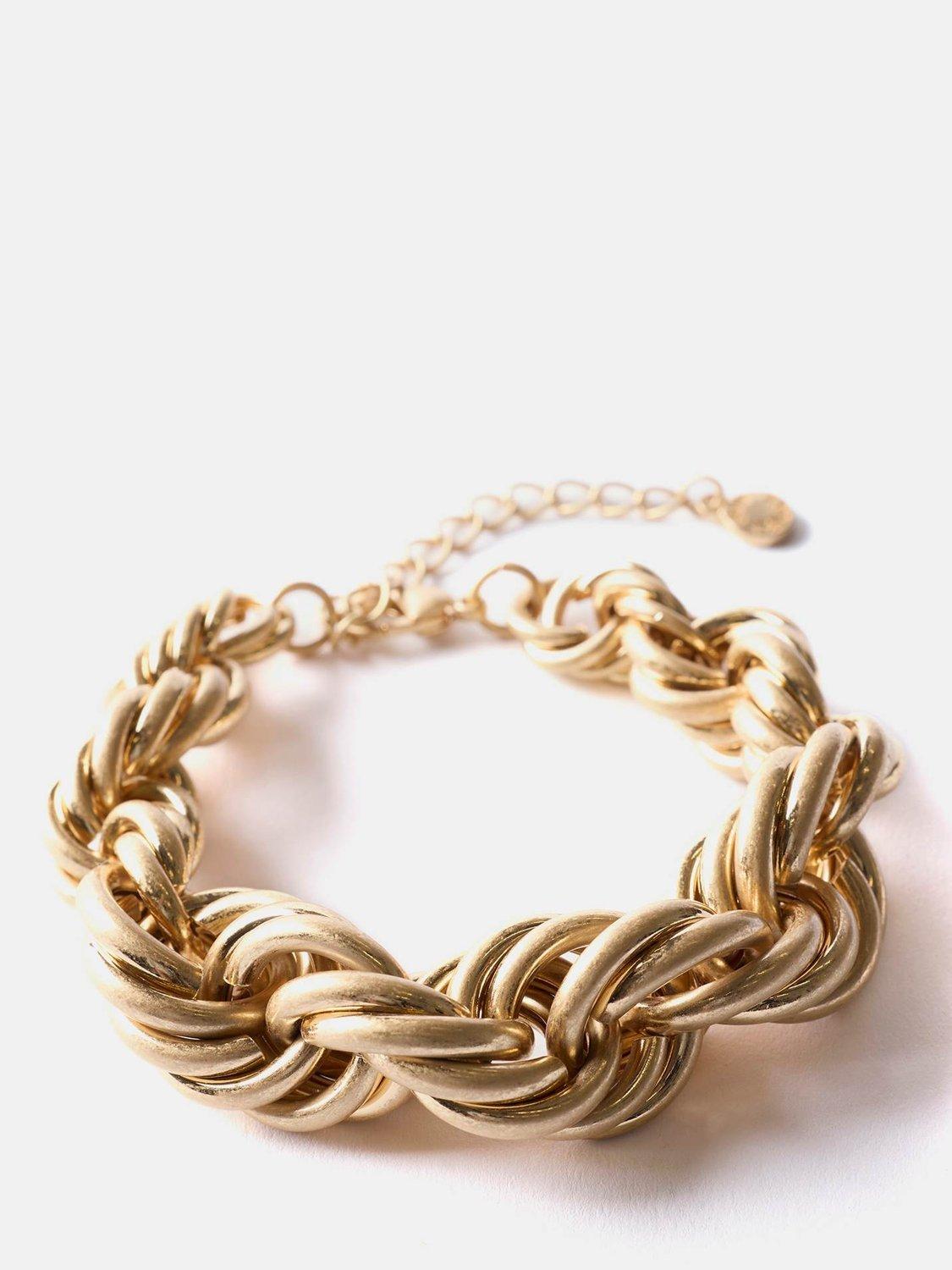 Tone Linked Bracelet G