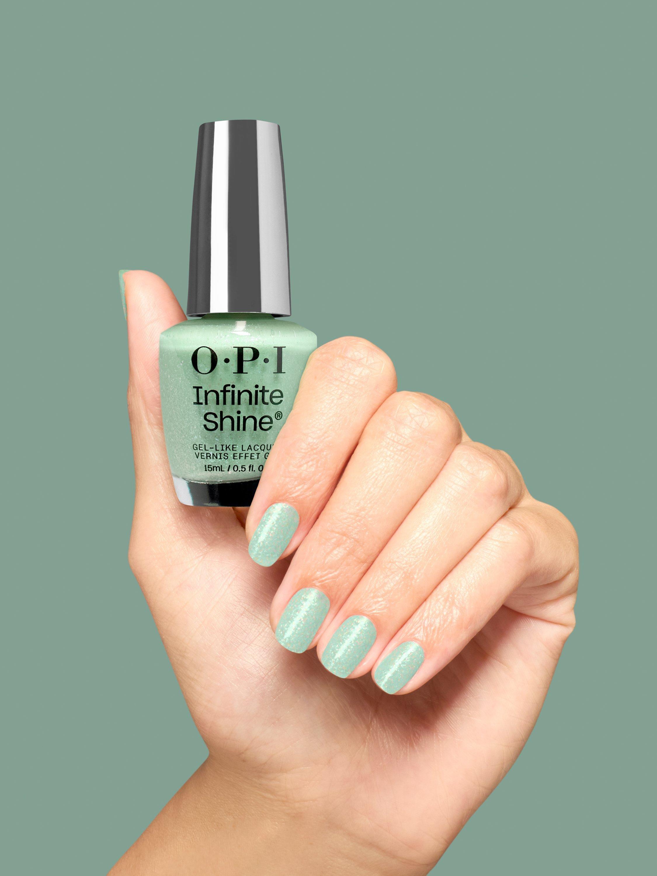 Product image 5 of 8, which shows OPI OPI'm Dreaming Infinite Shine Nail Polish Collection, Teals Familiar