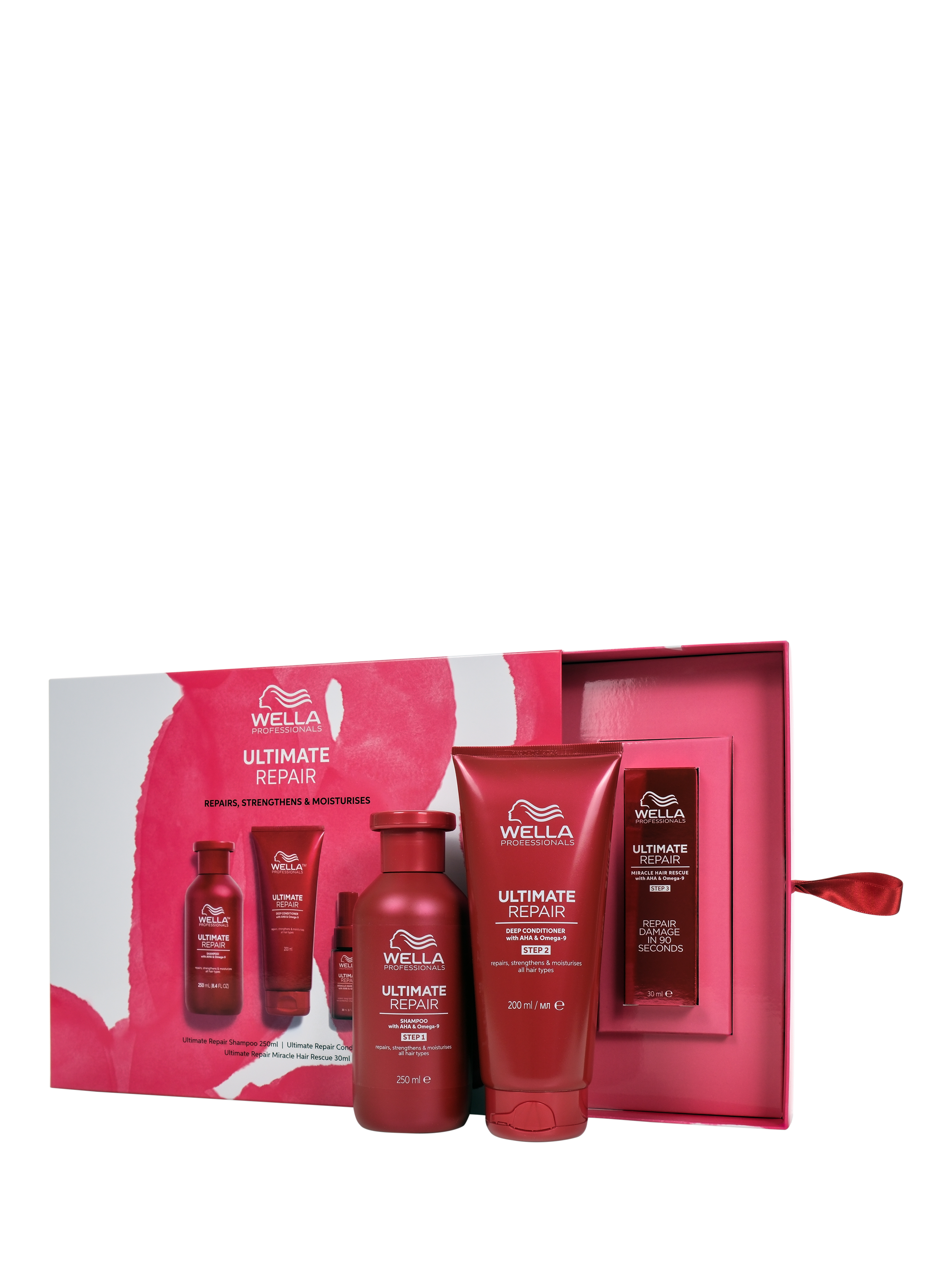 Product image 2 of 8, which shows Wella Professionals Ultimate Repair Haircare Gift Set