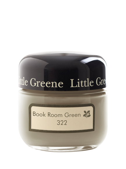 The Little Greene Paint Company Absolute Matt Emulsion Greens Tester Pot, Book Room Green