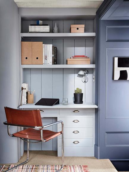 The Little Greene Paint Company Absolute Matt Emulsion, Pale Blues, Obscura