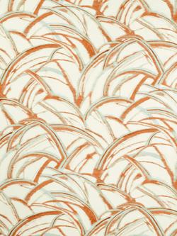 Harlequin Kimono Furnishing Fabric, Paprika/Seaglass