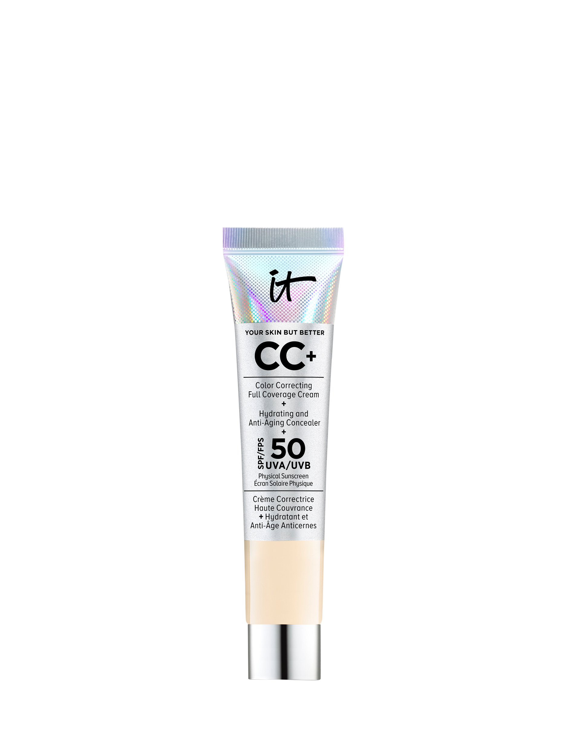 Product image 1 of 1, which shows IT Cosmetics Your Skin But Better CC+ Cream with SPF 50 Travel Size, Fair