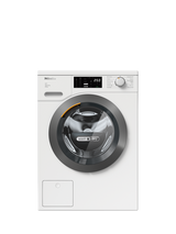 Miele WTD160 Freestanding Washer Dryer, 8kg/5kg, 1500rpm Spin, Lotus White