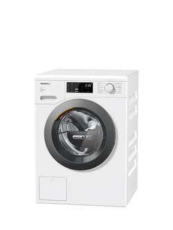 Miele WTD160 Freestanding Washer Dryer, 8kg/5kg, 1500rpm Spin, Lotus White - view 2, Lotus White
