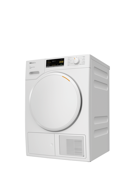 Miele TWA520 Freestanding Heat Pump Tumble Dryer, 8kg Load, Lotus White - view 2, Lotus White