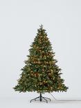 John Lewis Sloane Pre-Lit Christmas Tree, Green, 7ft