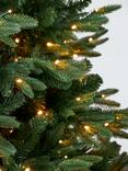 John Lewis Sloane Pre-Lit Christmas Tree, Green, 7ft
